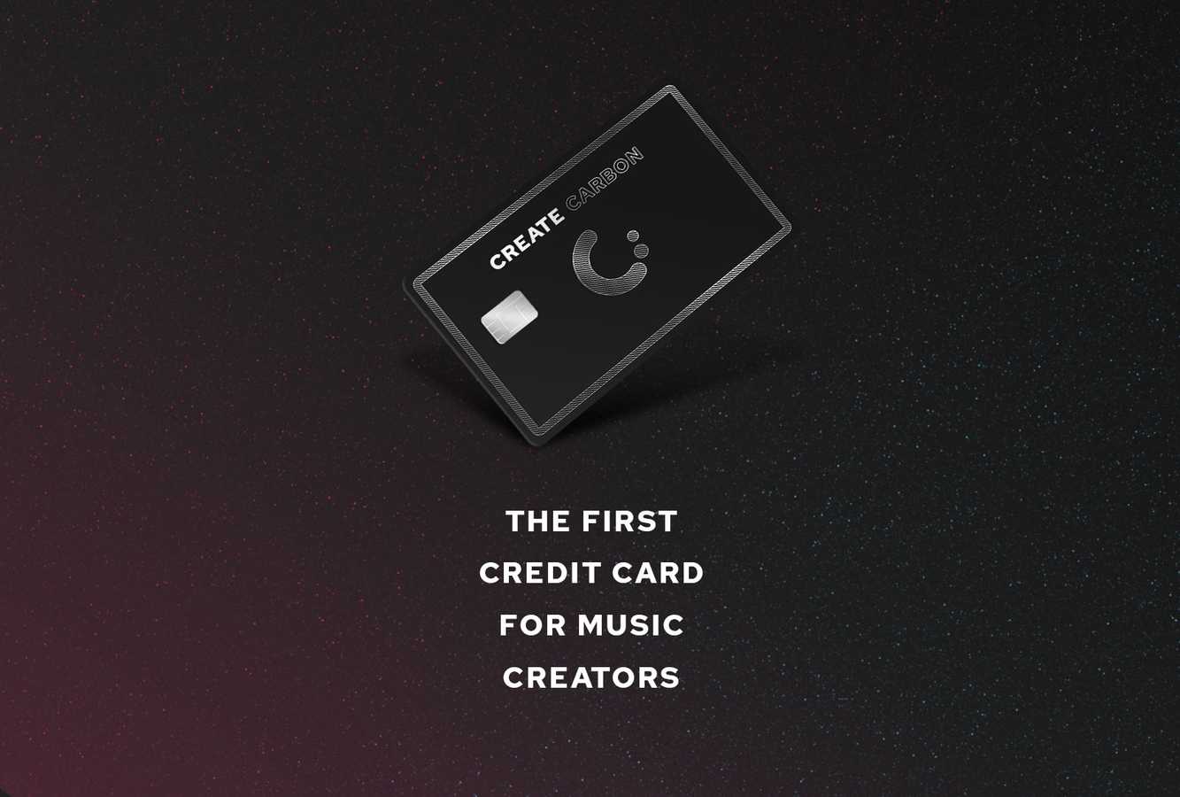 Introducing Create Carbon, the First Credit Card for Artists and Creators